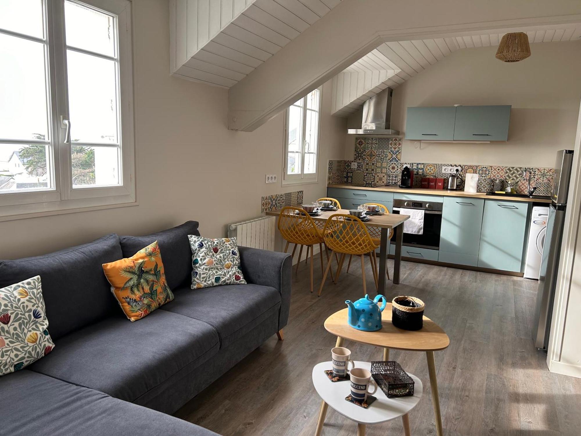 Appartement Pour Evasion Marine A Hauteville Sur Mer Экстерьер фото